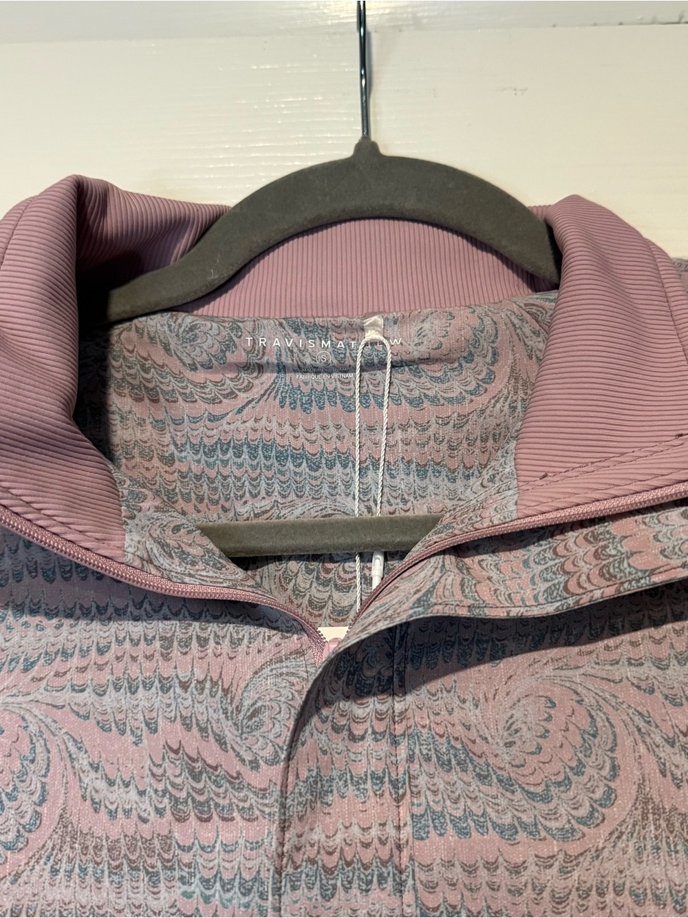 Travis Mathew Moonscape Multi Paisley-Print Post Match Jacket Pickleball Tennis - Picture 3 of 7